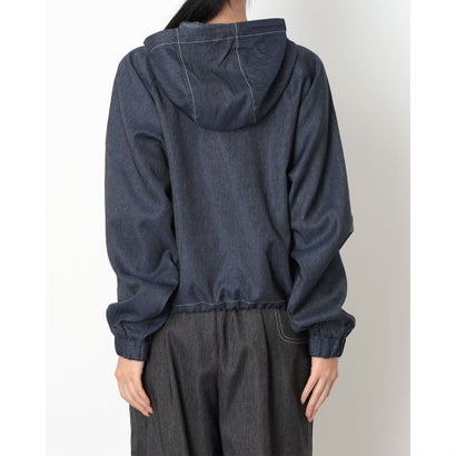 ライフスタイル ウェア シンセティック デニム ST EB フーデッドジャケット L （NAVY）｜詳細画像