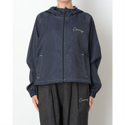 ライフスタイル ウェア シンセティック デニム ST EB フーデッドジャケット L （NAVY）｜詳細画像