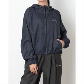 ライフスタイル ウェア シンセティック デニム ST EB フーデッドジャケット L （NAVY）
