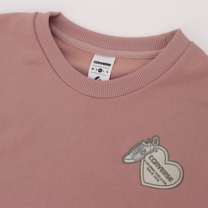 コンバース CONVERSE スウェットトレーナー AP シューズEMB クルートップ L （PINK）｜詳細画像