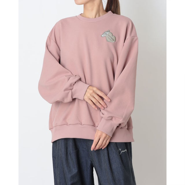 スウェットトレーナー AP シューズEMB クルートップ L （PINK）