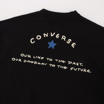 コンバース CONVERSE スウェットトレーナー AP バックラウンドロゴ クルートップ L （BLACK）｜詳細画像