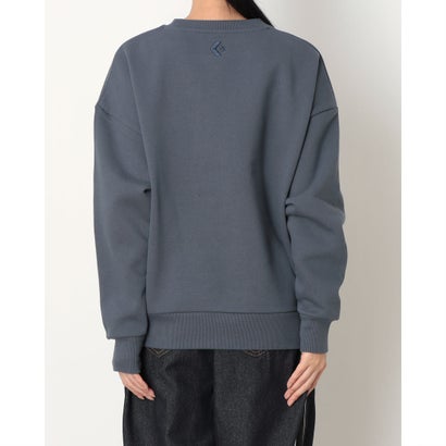 スウェットトレーナー AP デニムパッチ EMBS Wトップ L （GREY）｜詳細画像
