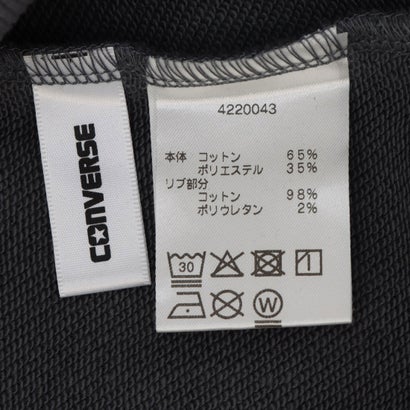 コンバース CONVERSE スウェットトレーナー CV ネックEB クルートップ L （GREY）｜詳細画像