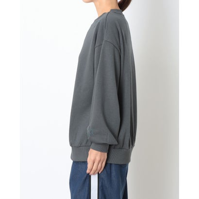 スウェットトレーナー CV ネックEB クルートップ L （GREY）｜詳細画像