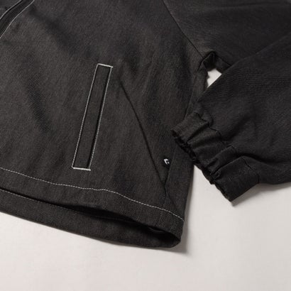 コンバース CONVERSE ライフスタイル ウェア シンセティック デニム ST EB フーデッドジャケット L （BLACK）｜詳細画像
