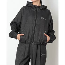 ライフスタイル ウェア シンセティック デニム ST EB フーデッドジャケット L （BLACK）