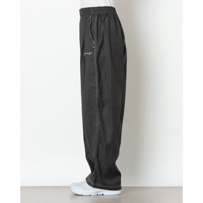ライフスタイルロングパンツ シンセティックデニム ST EBパンツ L （BLACK）｜詳細画像