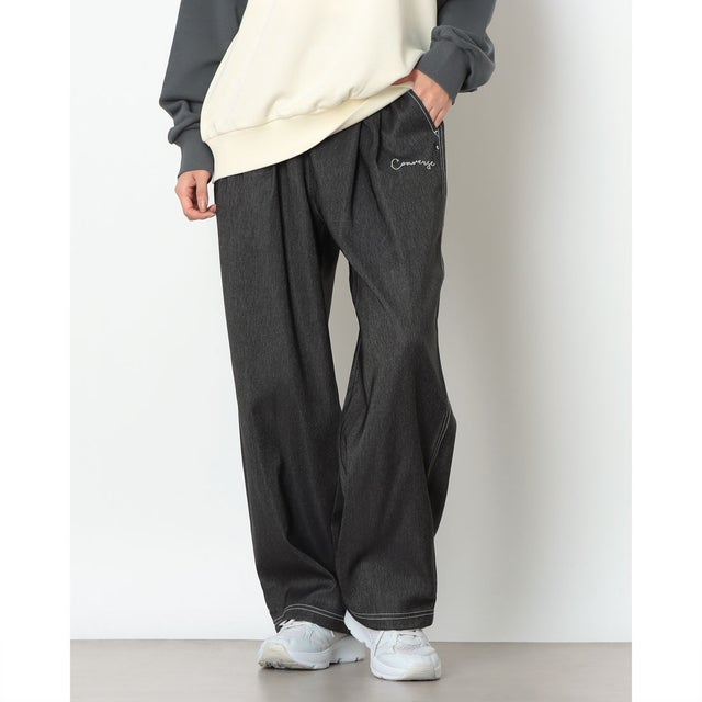 ライフスタイルロングパンツ シンセティックデニム ST EBパンツ L （BLACK）