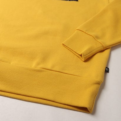 コンバース CONVERSE スウェットトレーナー AP デニムパッチ EMBS Wトップ L （YELLOW）｜詳細画像