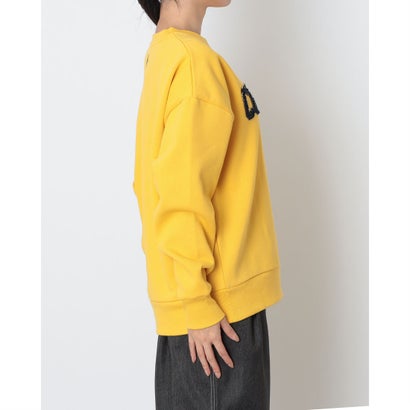 スウェットトレーナー AP デニムパッチ EMBS Wトップ L （YELLOW）｜詳細画像