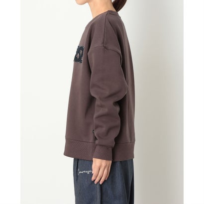 スウェットトレーナー AP デニムパッチ EMBS Wトップ L （BROWN）｜詳細画像