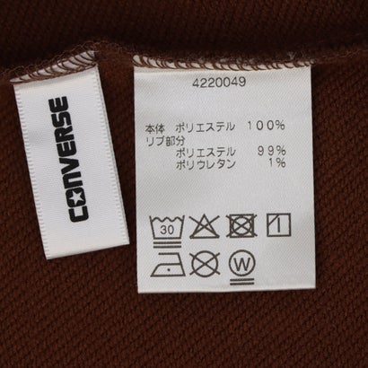 コンバース CONVERSE スウェットトレーナー AP シューズEMB クルートップ L （BROWN）｜詳細画像