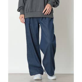 ライフスタイルロングパンツ APデニム CSテープトラックPT L （BLUE）