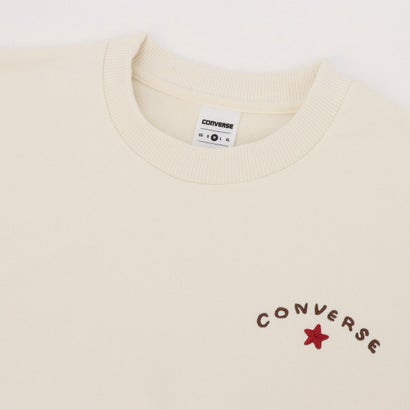コンバース CONVERSE スウェットトレーナー AP バックラウンドロゴ クルートップ L （WHITE）｜詳細画像