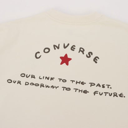コンバース CONVERSE スウェットトレーナー AP バックラウンドロゴ クルートップ L （WHITE）｜詳細画像