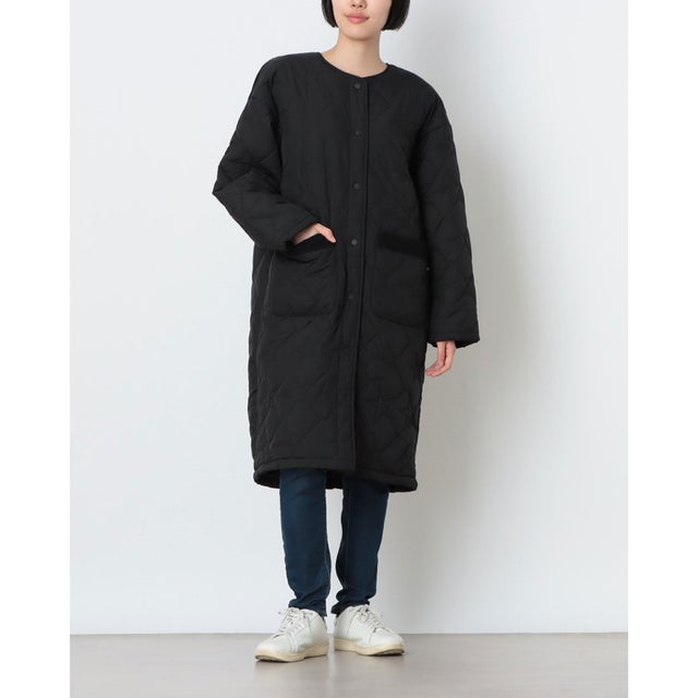 レディース 中綿コート ハイブリッド CSCD キルトNCコート L 42000052 （BLACK/BLACK）