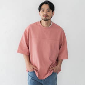 メンズヘビーウェイトフットボールTシャツ （Pink）