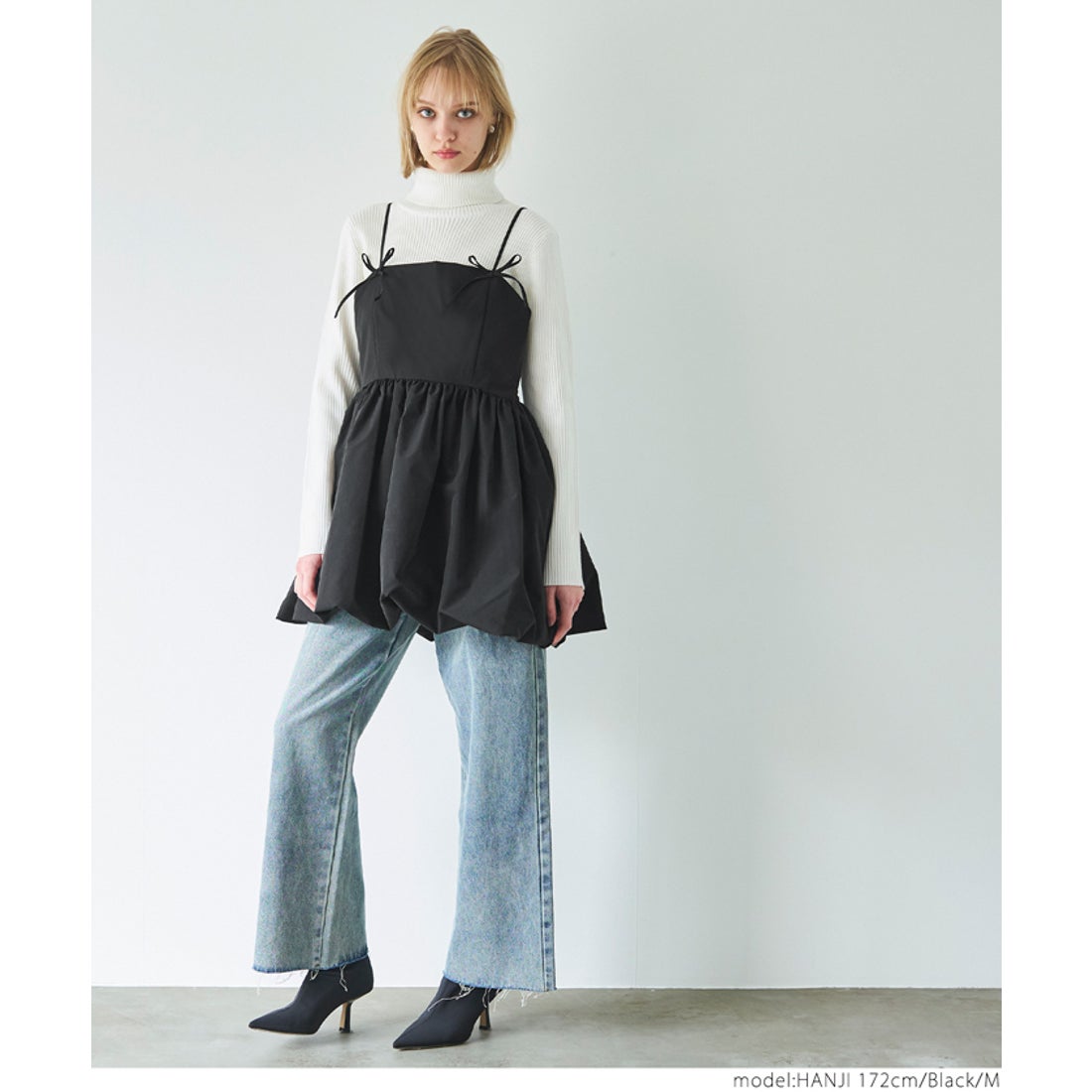 コカ coca リボンミニドレス （Black） -ファッション通販 FASHION WALKER