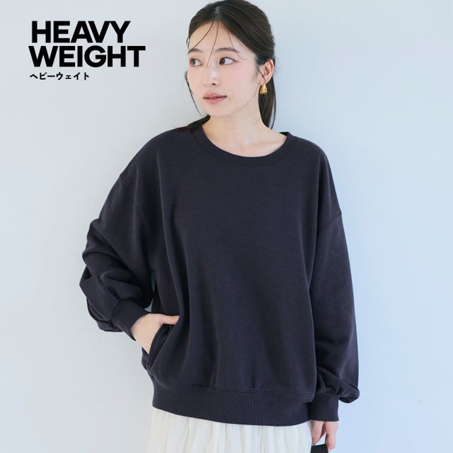 ヘビーウェイト裏毛ポケット付きスウェット （Navy）