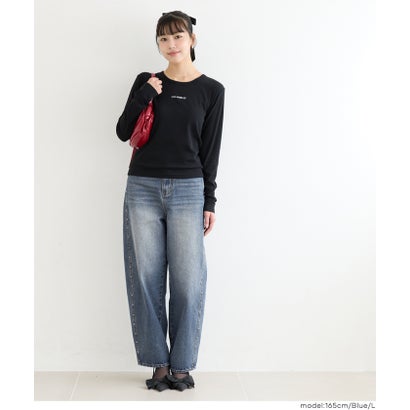 ユース スタッズデニムパンツ （Black）｜詳細画像
