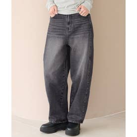 ユース スタッズデニムパンツ （Black）
