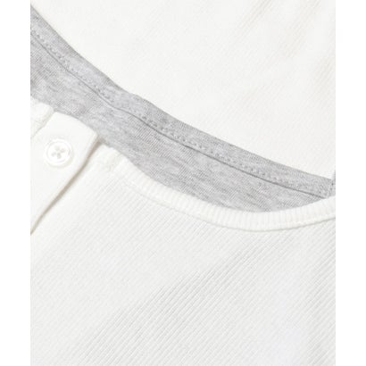 コカ coca ユース レイヤードトップス （White）｜詳細画像