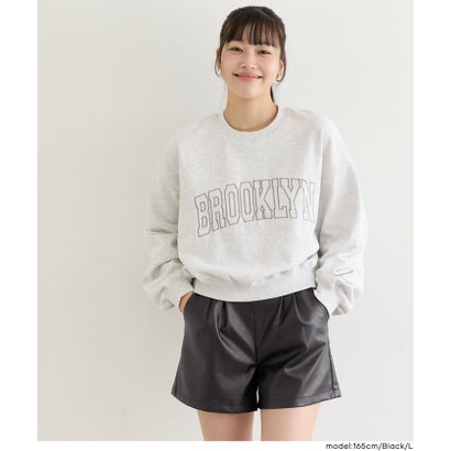 ユース フェイクレザーショートパンツ （Black）｜詳細画像