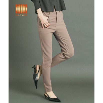 ウルトラストレッチ裏起毛スキニーパンツ股下73cm （Dk.beige）｜詳細画像