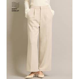 ソフトスウェットタックセンタープレスパンツ （Lt.beige）