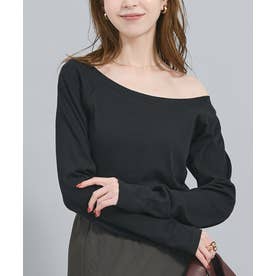 ラグランオフショルダートップス （Black）