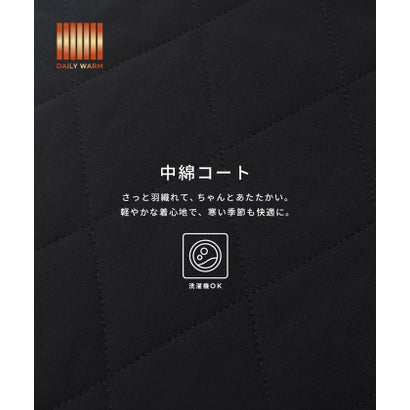 コカ coca ダイヤキルティング中綿コート （Black）｜詳細画像