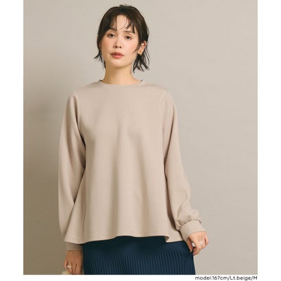 コカ coca ソフトスウェットフレアバッグジップトップス （Black）｜詳細画像