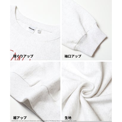 【グレムリン別注】COTTON from the U.S裏毛フォトプリントスウェットトップス （Gray）｜詳細画像
