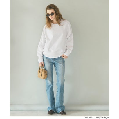 COTTON from the U.S.裏毛スウェットトップス （Navy）｜詳細画像