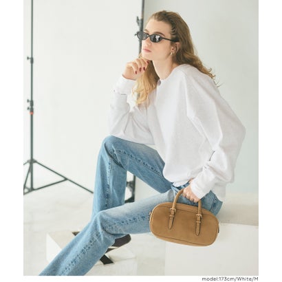 COTTON from the U.S.裏毛スウェットトップス （White）｜詳細画像