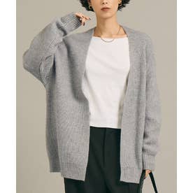 オーバーサイズニットカーディガン （Gray）