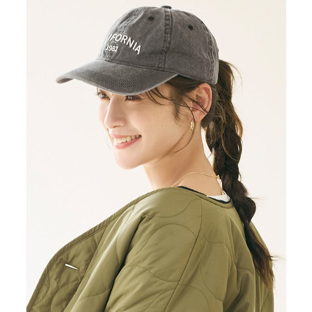 ウォッシュドロゴキャップ （Black）