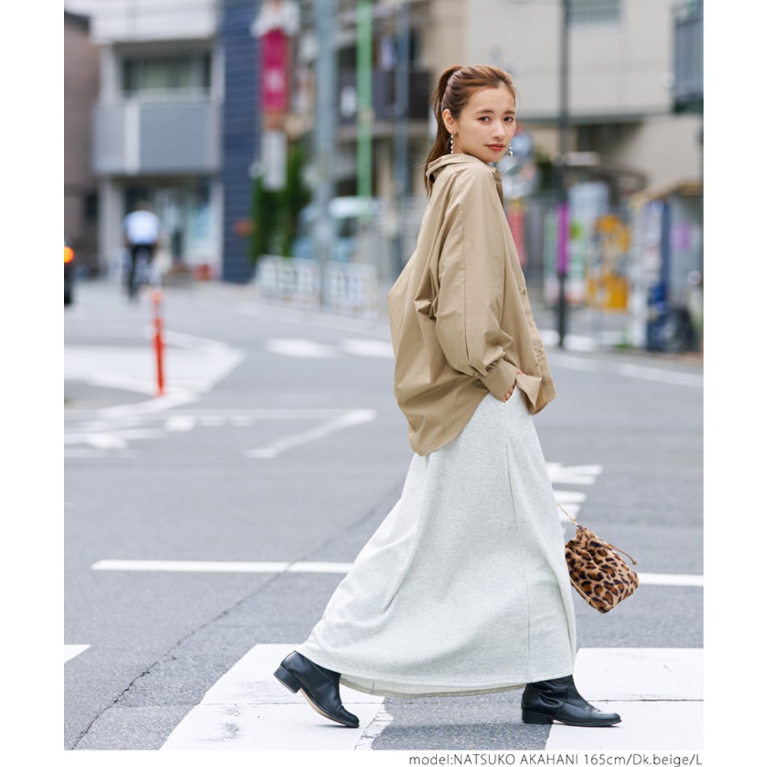 coca ビックシルエットドルマンシャツ　M コカ coca ビックシルエットドルマンシャツ （White） -ファッション