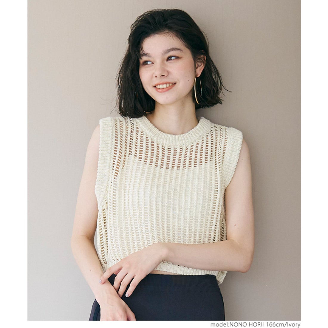 コカ coca サマーニットベスト （Ivory） -ファッション通販 FASHION