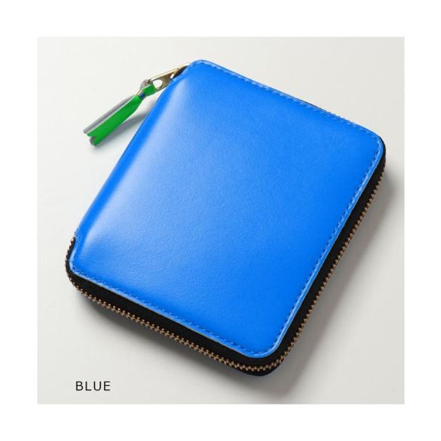 COMME DES GARCONS 二つ折り財布 SA2100SF SUPER FLUO WALLET  （BLUE/ブルー他）