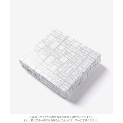 COMME DES GARCONS EMBOSSED LOGOTYPE エンボスロゴタイプ （SILVER/シルバー）｜詳細画像