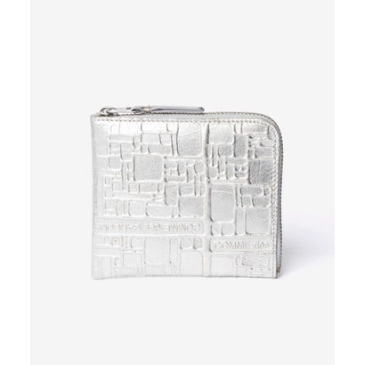 COMME DES GARCONS EMBOSSED LOGOTYPE エンボスロゴタイプ （SILVER/シルバー）｜詳細画像