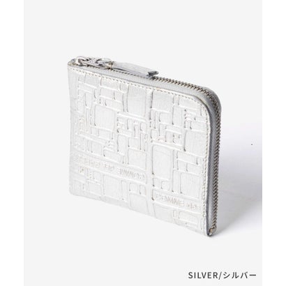COMME DES GARCONS EMBOSSED LOGOTYPE エンボスロゴタイプ （SILVER/シルバー）｜詳細画像
