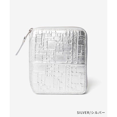 COMME DES GARCONS EMBOSSED LOGOTYPE エンボス （SILVER/シルバー）｜詳細画像