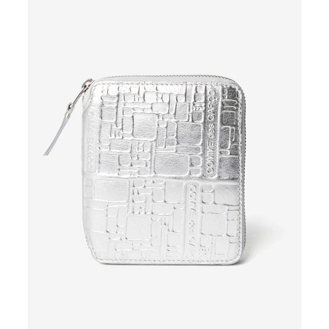 COMME DES GARCONS EMBOSSED LOGOTYPE エンボス （SILVER/シルバー）