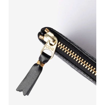 COMME DES GARCONS EMBOSSED LOGOTYPE エンボスロゴタイプ （BLACK/ブラック）｜詳細画像