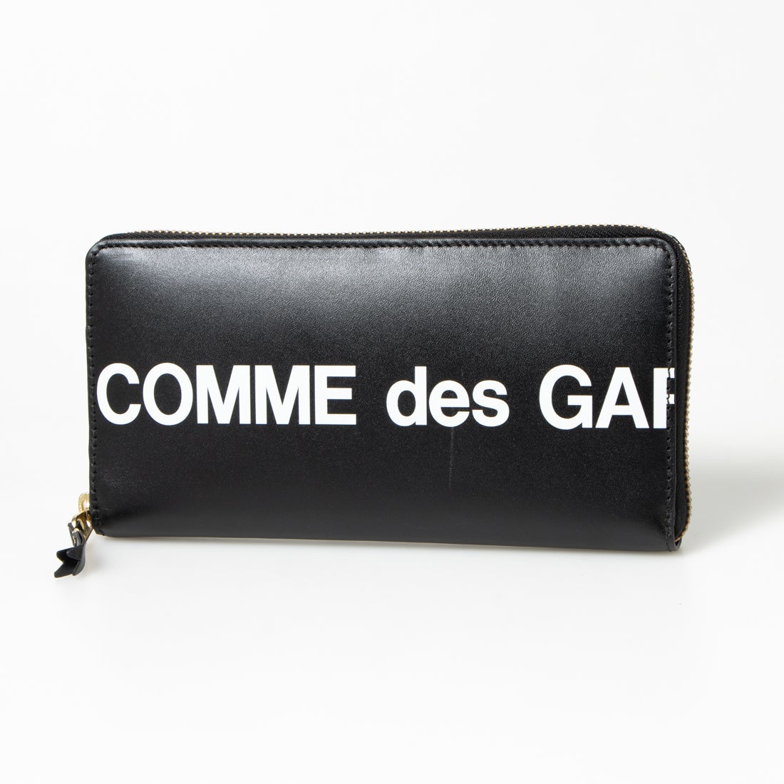 コムデギャルソン Comme des Garcons COMME DES GARCON ビッグロゴ 長財布 小銭入れが使いやすい 高級本革  （BLACK） -waja bazar 海外ファッションブランドサイト【公式】