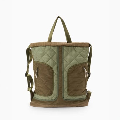 キルトナップサック（Quilt Knapsack） （KHAKI）｜詳細画像