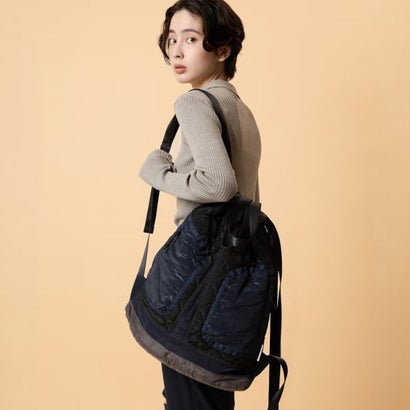 キルトナップサック（Quilt Knapsack） （BLACK）｜詳細画像